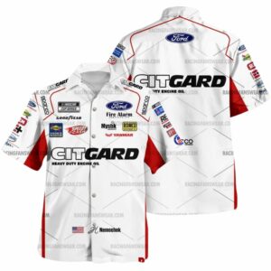 John Hunter Nemechek Nascar Racing 2020 Legacy Motor Club CITGARD Uniform Hawaiian Shirt