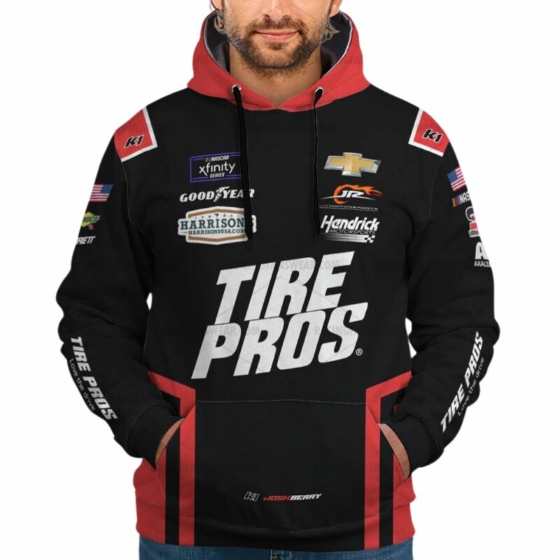 Josh Berry Nascar Racing 2022 Tire Pros Uniform 3D Hoodie 1