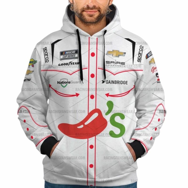 Justin Haley Nascar Racing 2025 Uniform 3D Hoodie 1