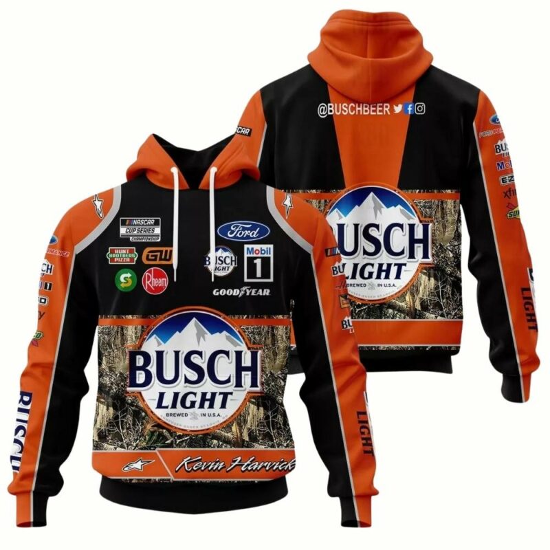 Kevin Harvick Busch Light Ford Hunting Nascar 2022 Racing 0