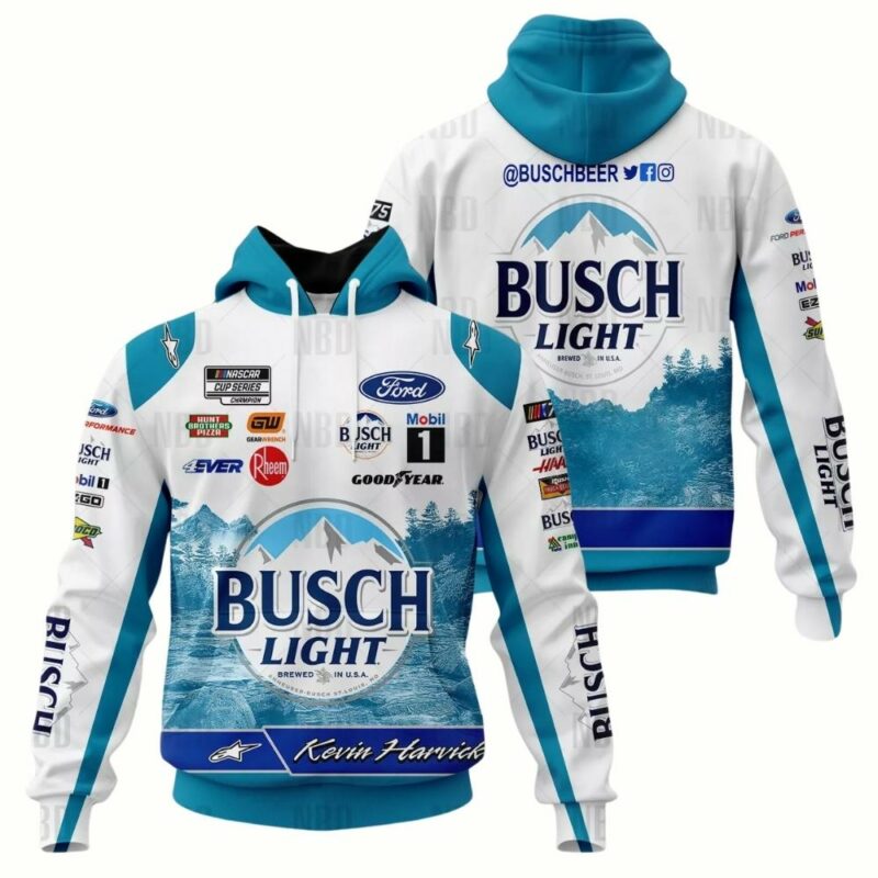 Kevin Harvick Nascar 2023 Busch Light Racing Uniform 0