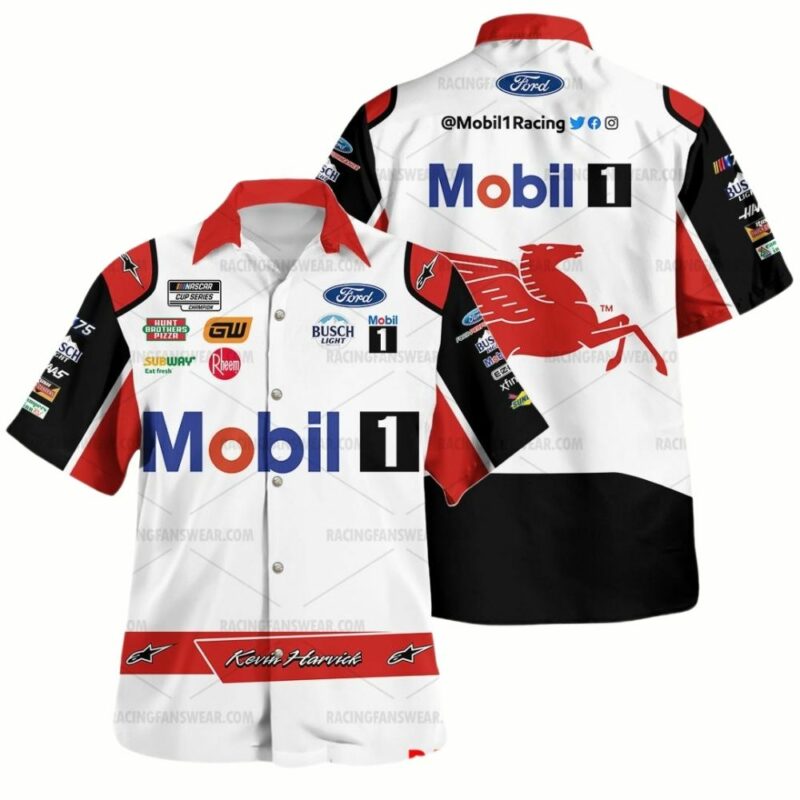 Kevin Harvick Nascar 2023 Mobil 1 Racing Uniform 1 1