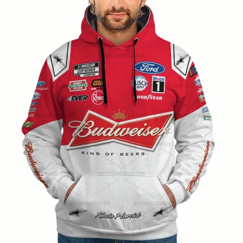 Kevin Harvick Nascar Budweiser King Of Beers Racing 2023 Uniform 1