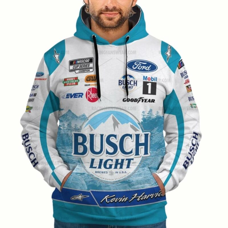 Kevin Harvick Nascar Busch Light Beer Racing 2023 Uniform 1