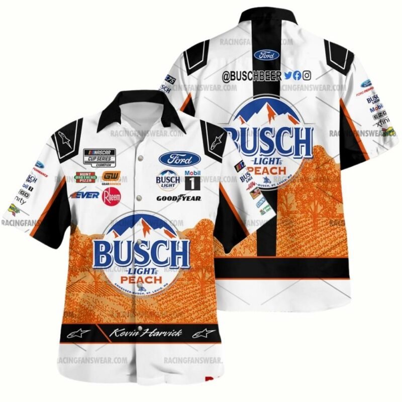 Kevin Harvick Nascar Busch Light Peach Racing 2023 Uniform 1 1