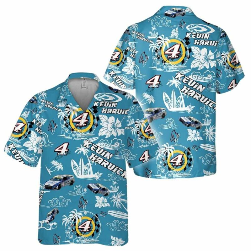 Kevin Harvick Nascar Busch Racing Signature Floral Tropical 1