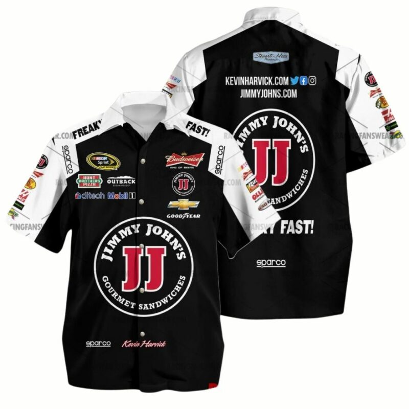 Kevin Harvick Nascar Jimmy Johns Racing 2014 Uniform 1 1