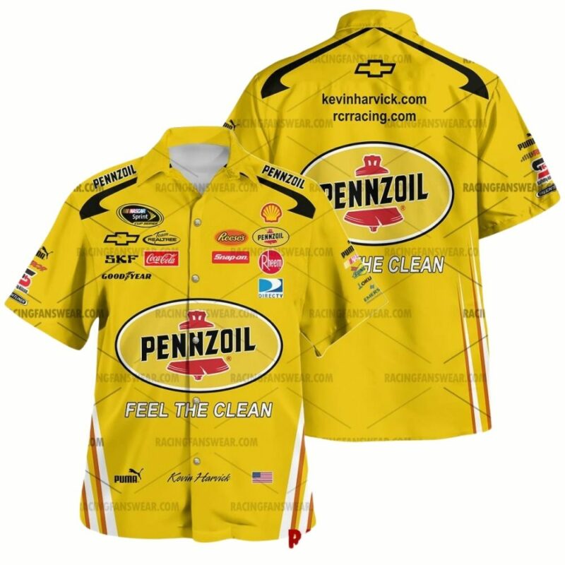 Kevin Harvick Nascar Pennzoil Feel The Clean Racing 2009 Uniform 1