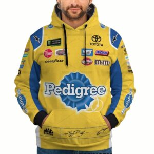 Kyle Busch 8 Nascar Racing 2018 Pedigree Signature Uniform All-over Print Hoodie