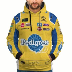Kyle Busch Nascar 2018 Dover Joe Gibbs Racing Suit Uniform All-over Print Hoodie