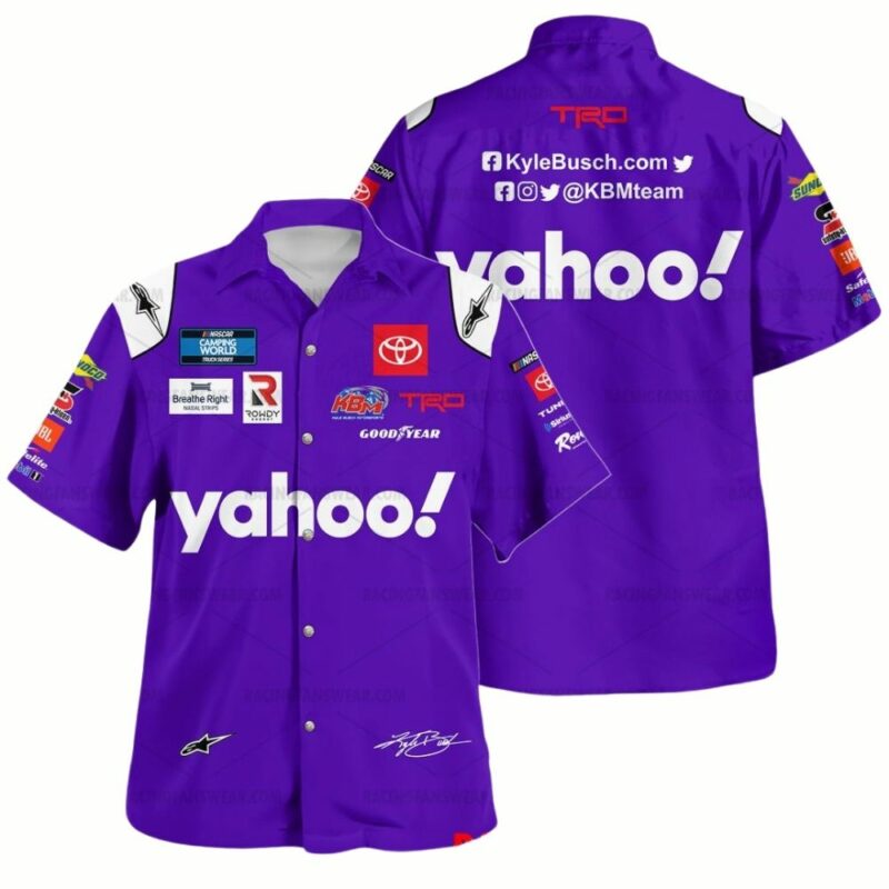 Kyle Busch Nascar 2022 Racing Yahoo Signature Uniform 1