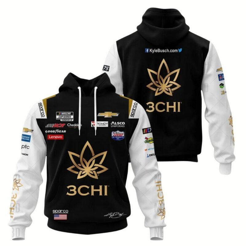 Kyle Busch Nascar 2023 3Chi Racing Uniform 0 1