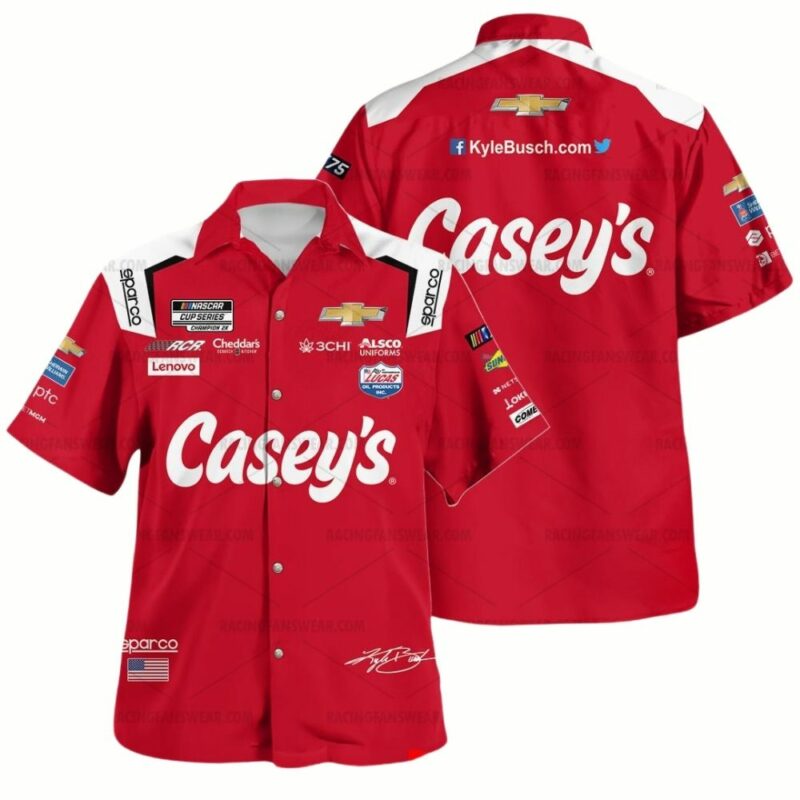 Kyle Busch Nascar 2023 Caseys Racing Signature Uniform 1