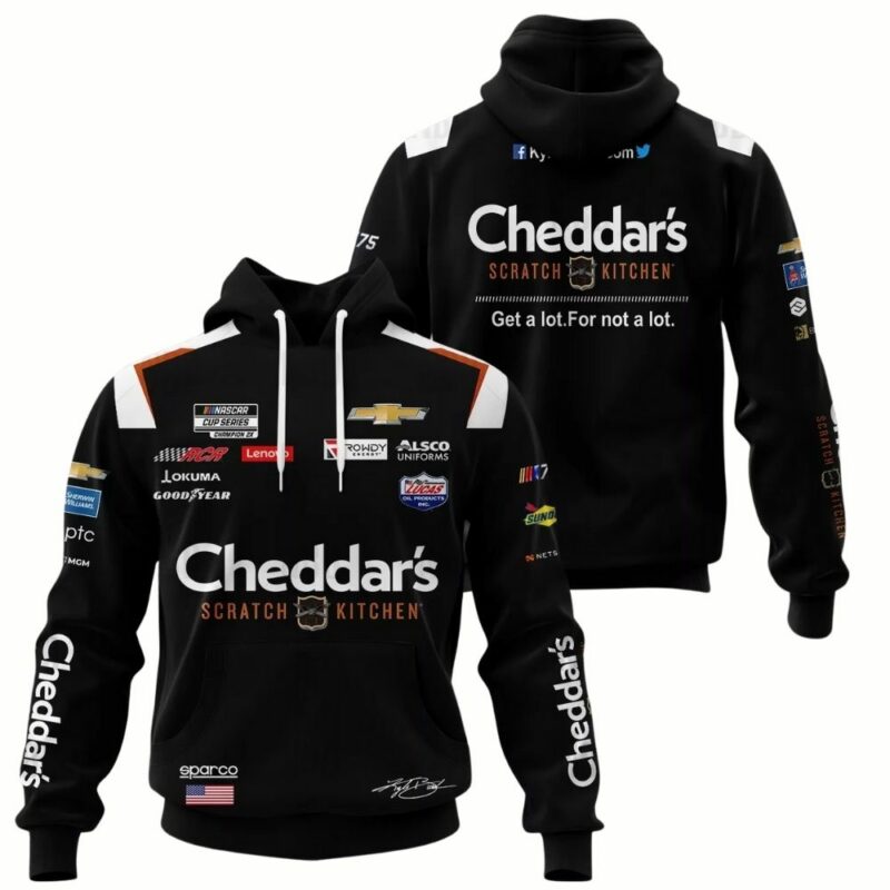 Kyle Busch Nascar 2023 Cheddars Scratch Kitchen Racing Uniform 0