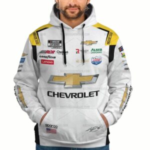 Kyle Busch Nascar 2023 Chevrolet Racing Suit Uniform All-over Print Hoodie