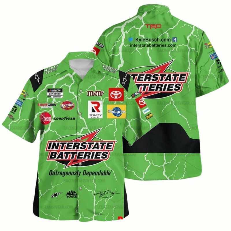 Kyle Busch Nascar 2023 Interstate Batteries Racing Uniform 1