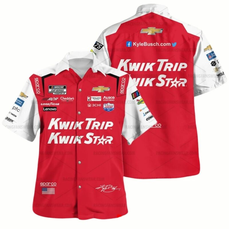 Kyle Busch Nascar 2023 Kwik Trip Kwik Star Racing Signature Uniform 1