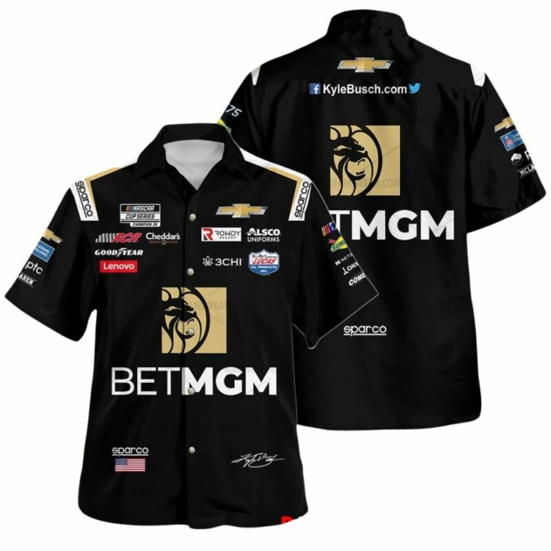 Kyle Busch Nascar 2023 Metmgm Racing Signature Uniform 1