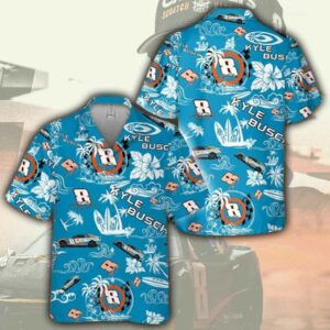 Kyle Busch Nascar 2023 Netspend Racing Hawaiian Shirt