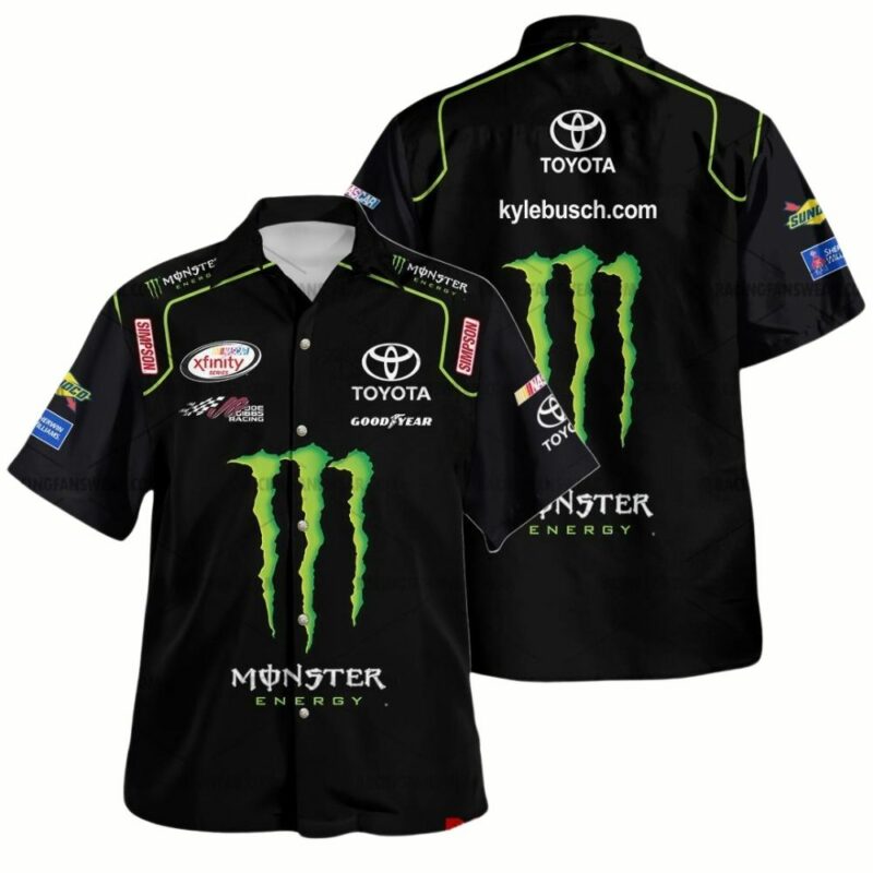 Kyle Busch Nascar Racing 2014 Monster Energy Uniform 4