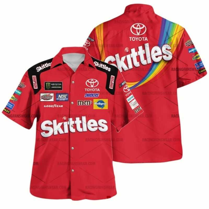 Kyle Busch Nascar Racing 2017 Toyota Skittles Uniform 1