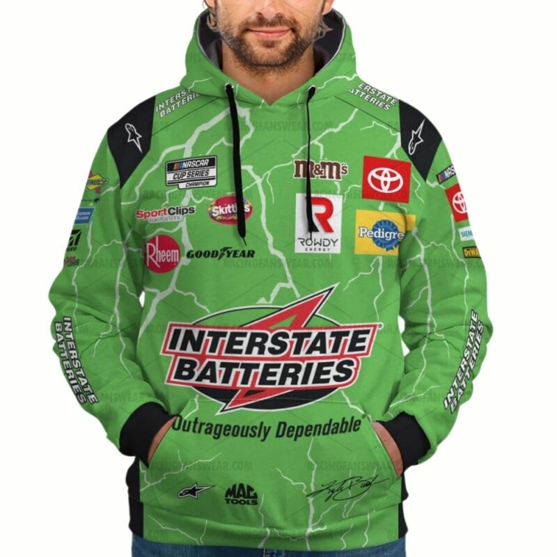 Kyle Busch Nascar Racing 2023 Interstate Batteries Uniform 1