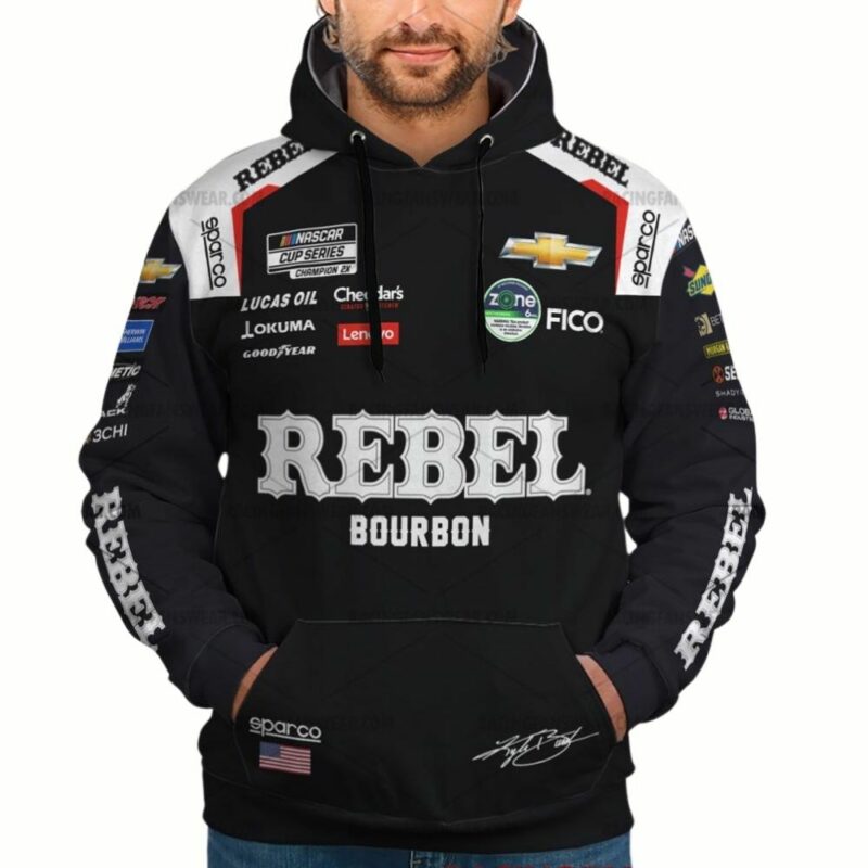 Kyle Busch Nascar Racing 2024 Rebel Bourbon Uniform 1