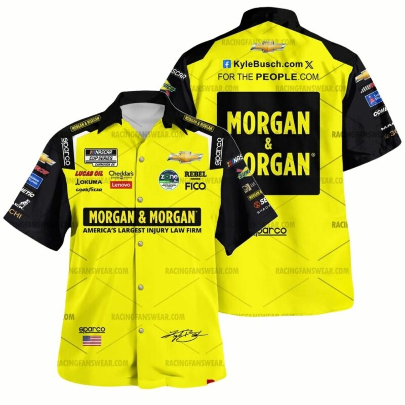 Kyle Busch Nascar Racing 2024 Richard Childress Racing Morgan Morgan Uniform 1 1