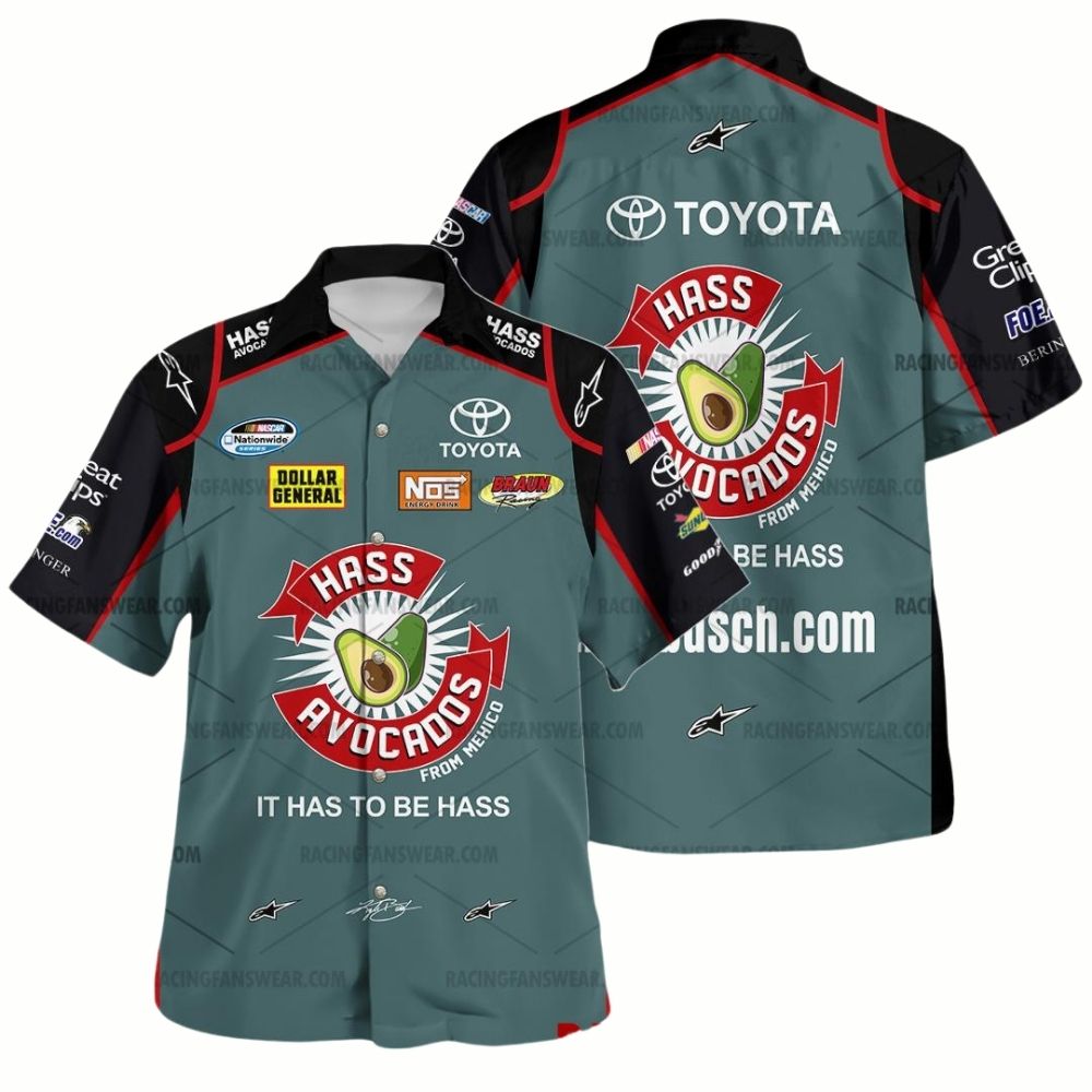 Kyle Busch Nascar Racing Toyota Hass Avocados Signature Uniform 1