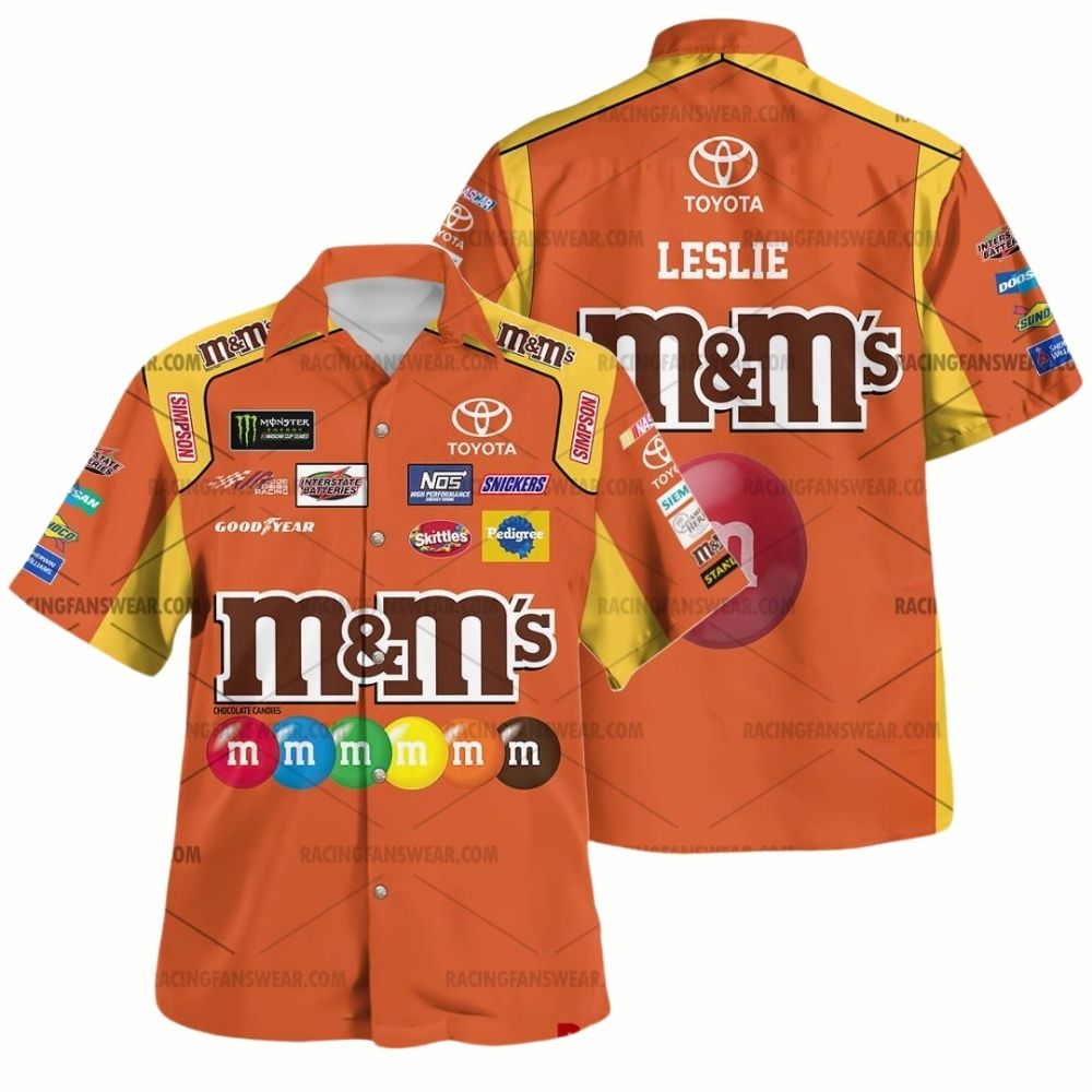 Kyle Busch Nascar Racing Toyota Leslie Mms Uniform 1