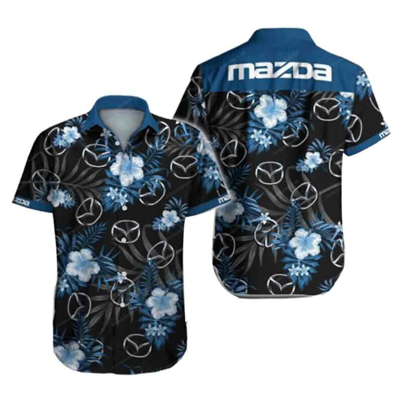 Mazda Floral Many Logo 1 Shirt 1
