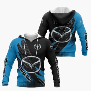 Mazda Logo Funny All-over Print Hoodie
