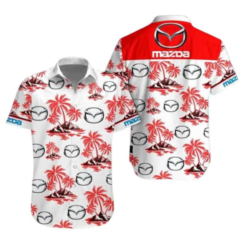 Mazda Tropical Many Logo 2 Shirt 1