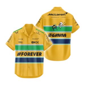 McLaren Formula 1 Ayrton Senna Hawaiian Shirt