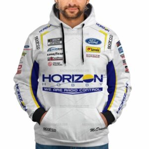 Michael McDowell Nascar Horizon Hobby 2023 Racing Uniform All Over Print Hoodie