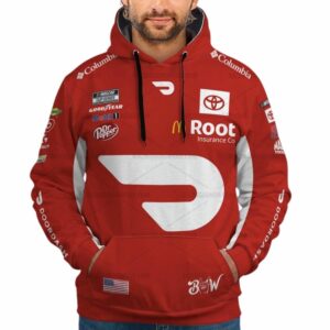 Personalized And Number Bubba Wallace 45 Nascar McDonalds 2022 Racing All Over Print Hoodie