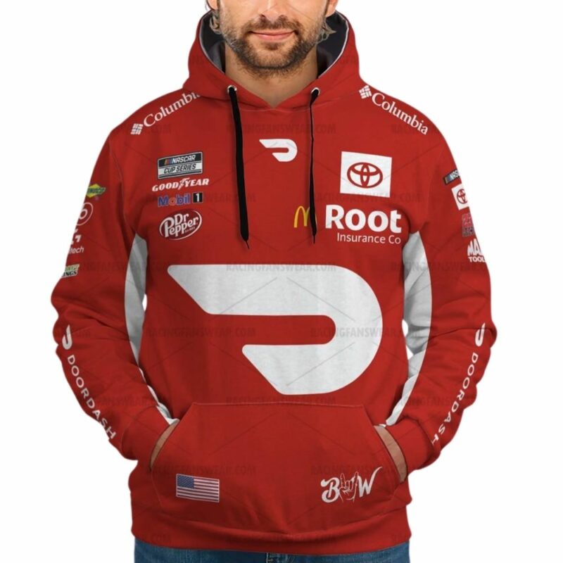 Personalized And Number Bubba Wallace 45 Nascar Mcdonalds 2022 Racing 3D Hoodie 1