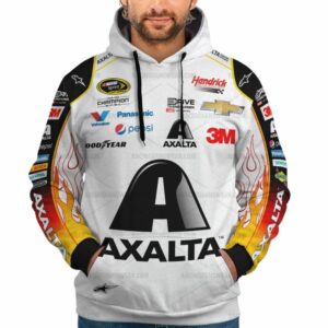 Personalized And Number Jeff Gordon Nascar Racing Axalta Uniform All Over Print Hoodie