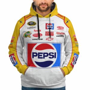 Personalized And Number Jeff Gordon Nascar Racing Pepsi Chervolet And Hendrick Motorsport Uniform All Over Print Hoodie