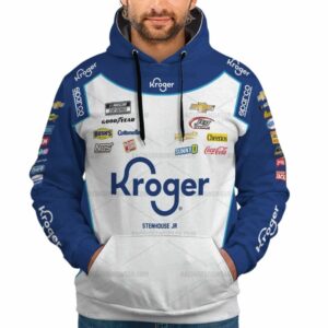 Personalized And Number Ricky Stenhouse Jr 47 Nascar Racing 2022 Kroger All Over Print Hoodie