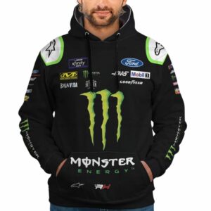 Personalized And Number Riley Herbst Nascar Racing Monster Energy 2023 Uniform All Over Print Hoodie