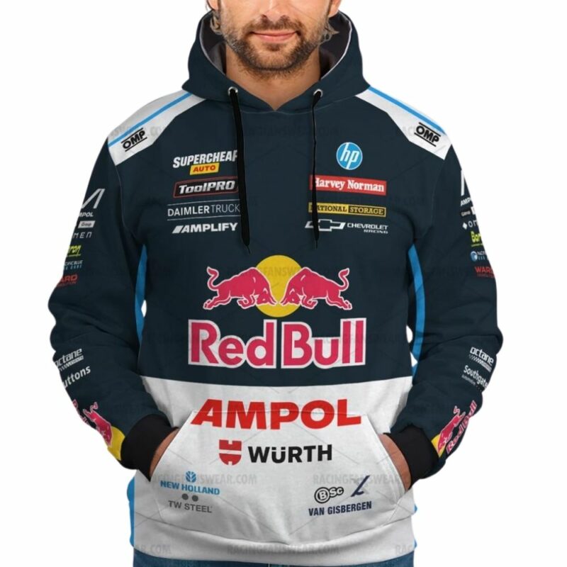 Personalized And Number Shane Van Gisbergen Supercars Racing 3D Hoodie 1