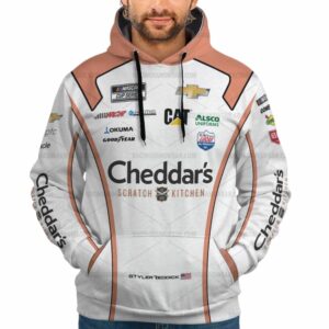 Personalized And Number Tyler Reddick Nascar 2022 Cheddars Racing All Over Print Hoodie