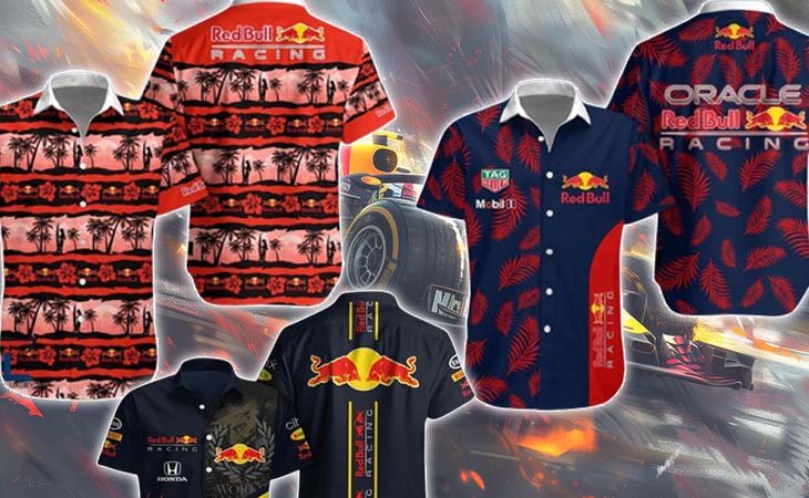 Red Bull Racing Banner hawaiian