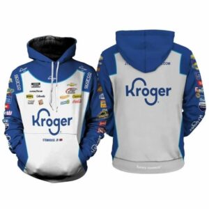 Ricky Stenhouse Jr Nascar 2022 Kroger Racing All Over Print Hoodie