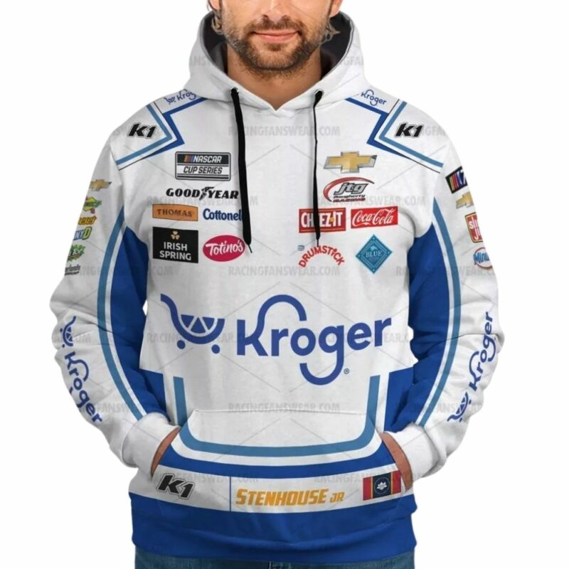 Ricky Stenhouse Jr Nascar 2023 Racing Kroger Uniform 3D Hoodie 1