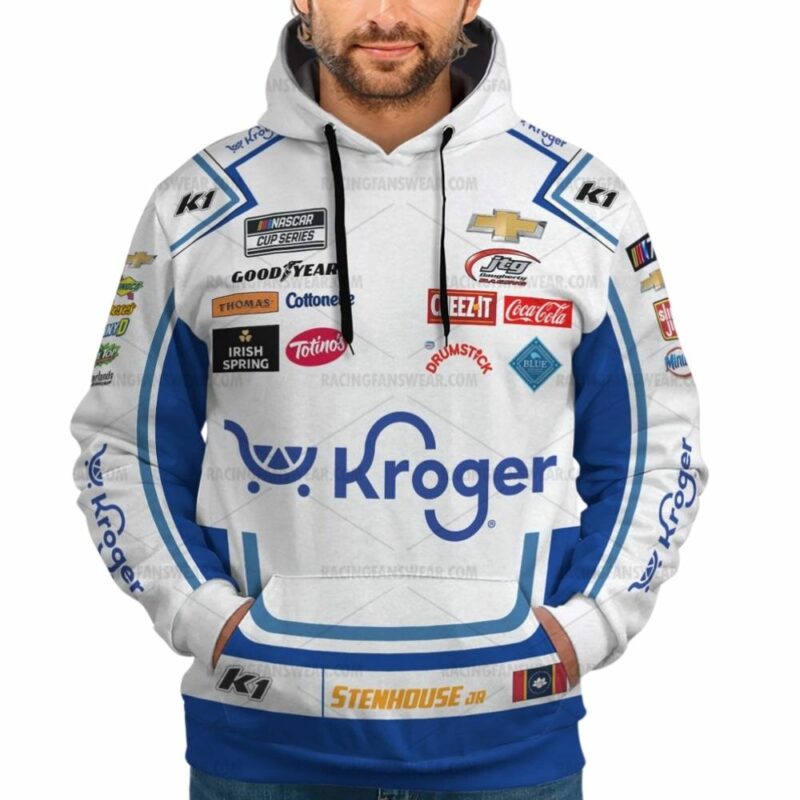 Ricky Stenhouse Jr Nascar Racing 2023 Kroger Coca Cola Uniform 3D Hoodie 1