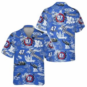 Ricky Stenhouse Jr Nascar Racing Floral Flower Tropical Hawaiian Shirt