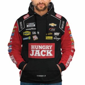 Ricky Stenhouse Jr Nascar Racing Hungry Jack Uniform All Over Print Hoodie