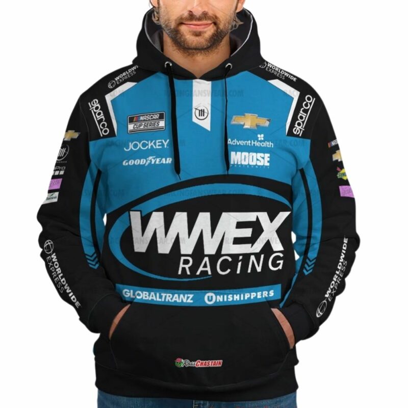 Ross Chastain Nascar 2022 Wwex Racing Uniform 3D Hoodie 1